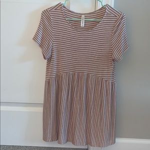 Pink And White Shirt